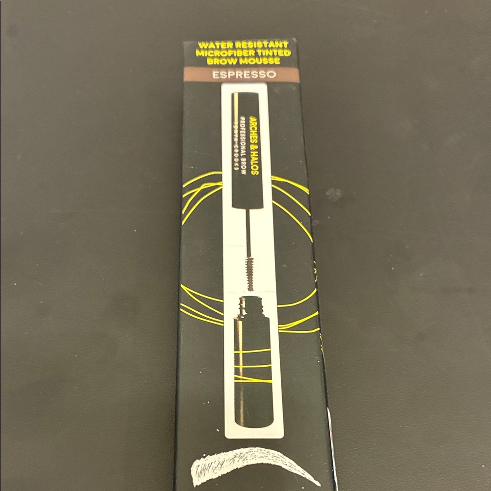 Ardell Espresso Brow Mousse with Black and Yellow Packaging